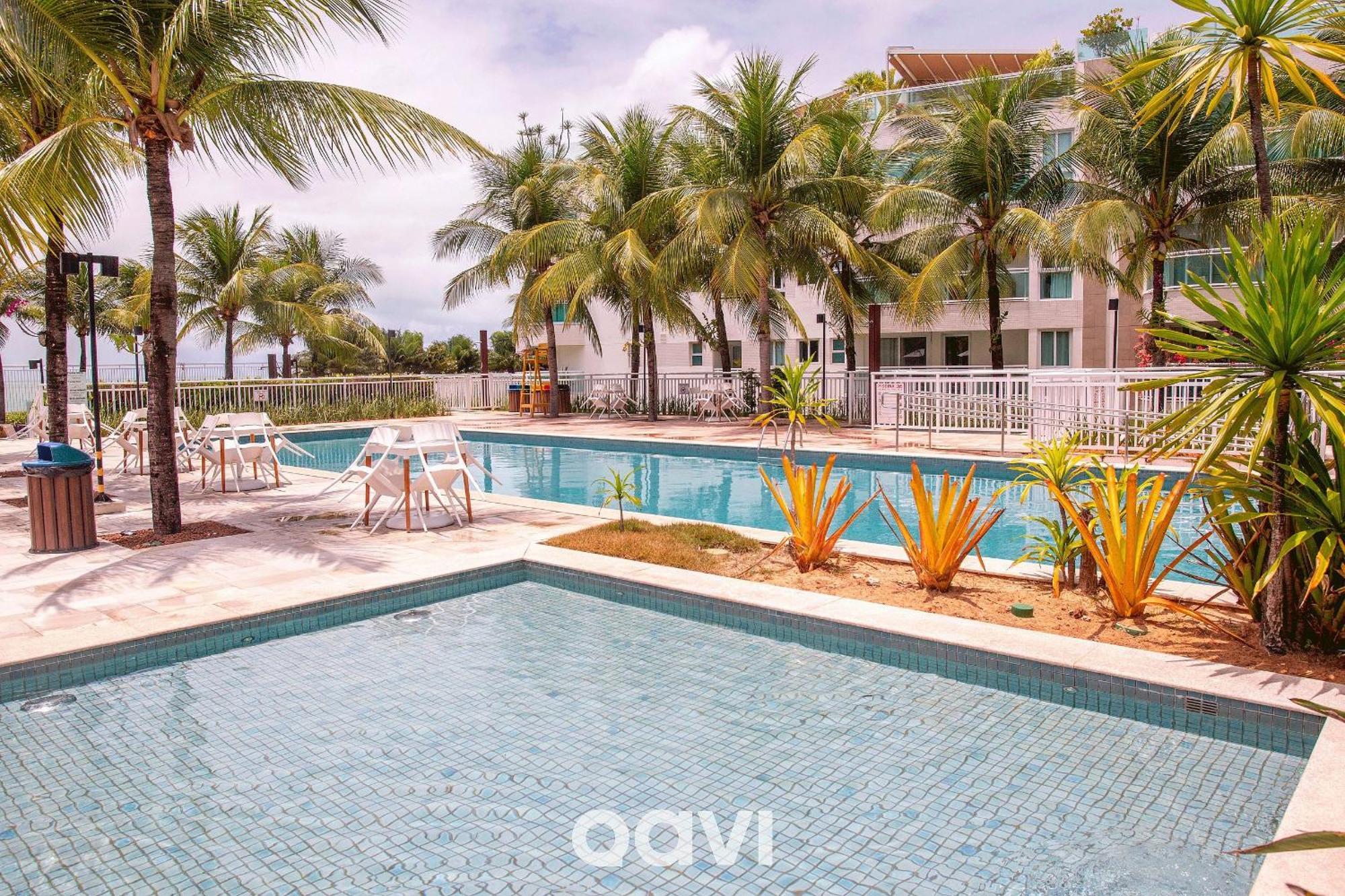 Qavi - Flat Resort Beira Mar Cotovelo #Inmare322 Parnamirim Exterior foto